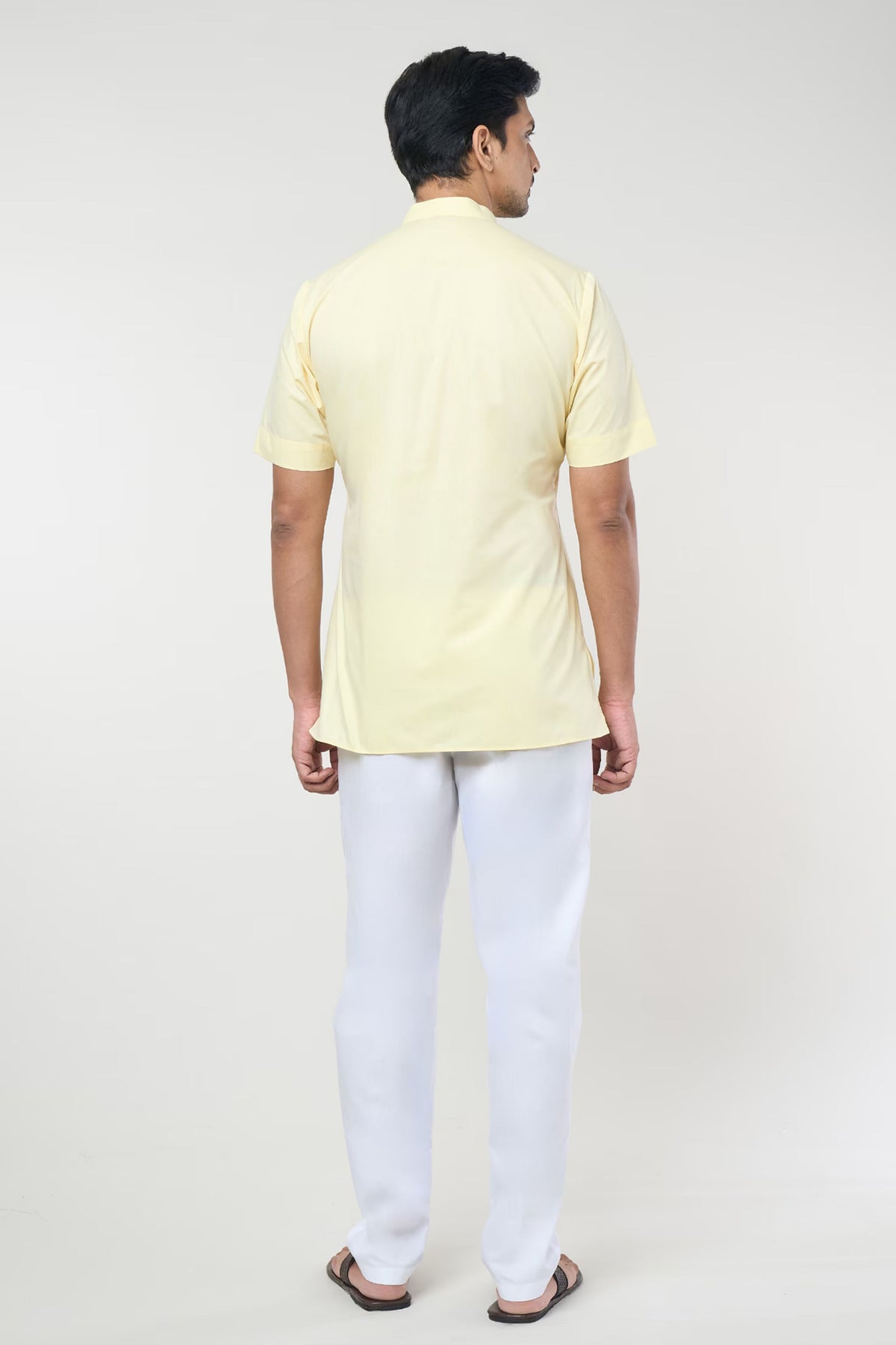 Yellow Pastel Shirt Set