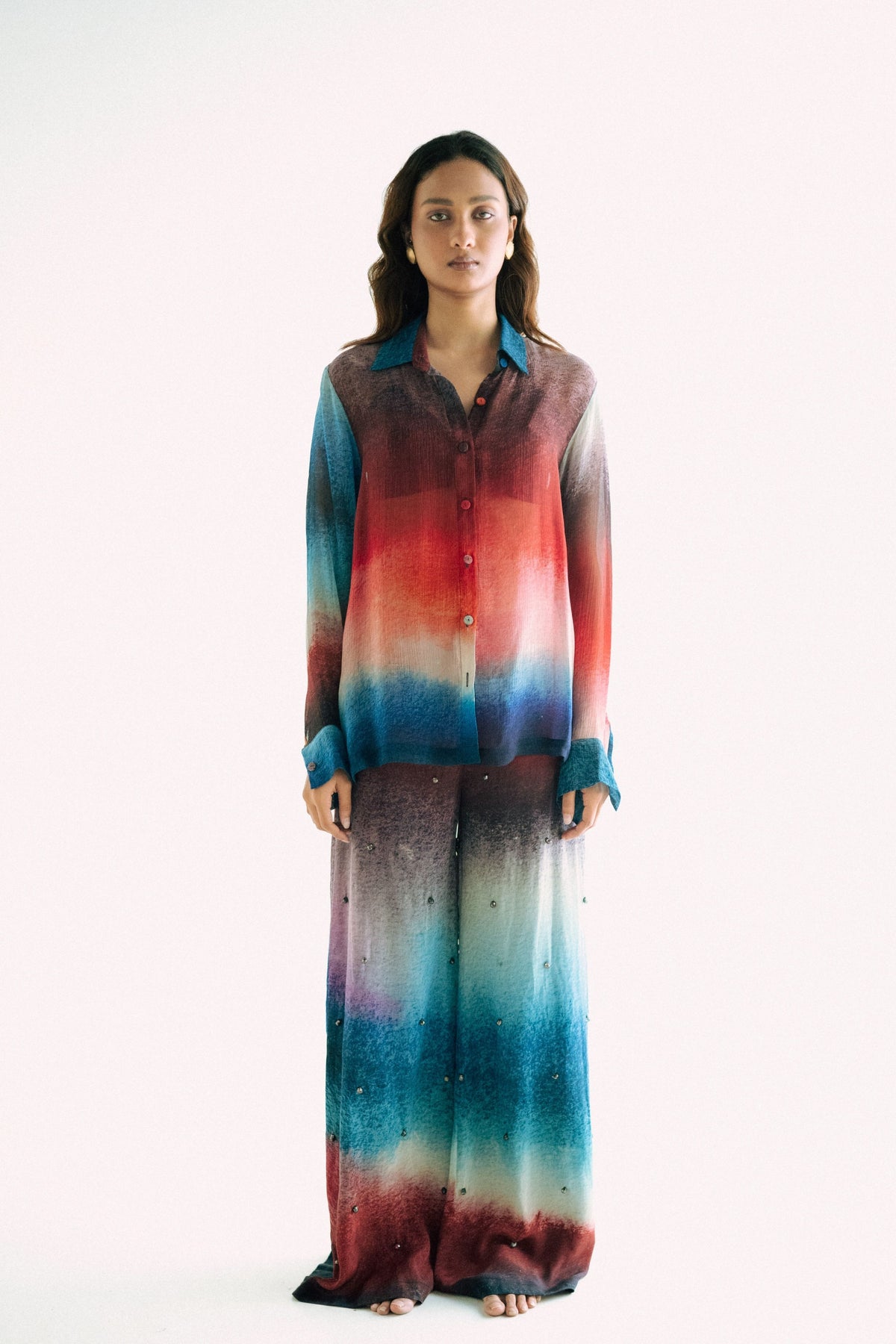 Multicolor Co-ord Set