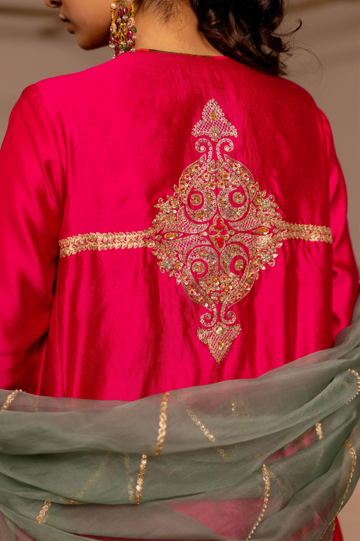 Mrigya Pink Kurta Set