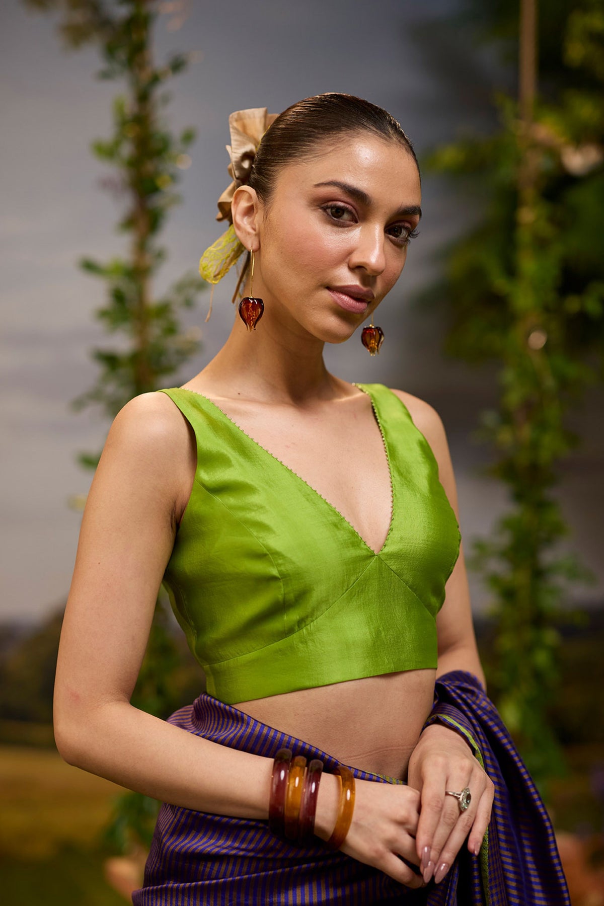 Lightbound Green Blouse