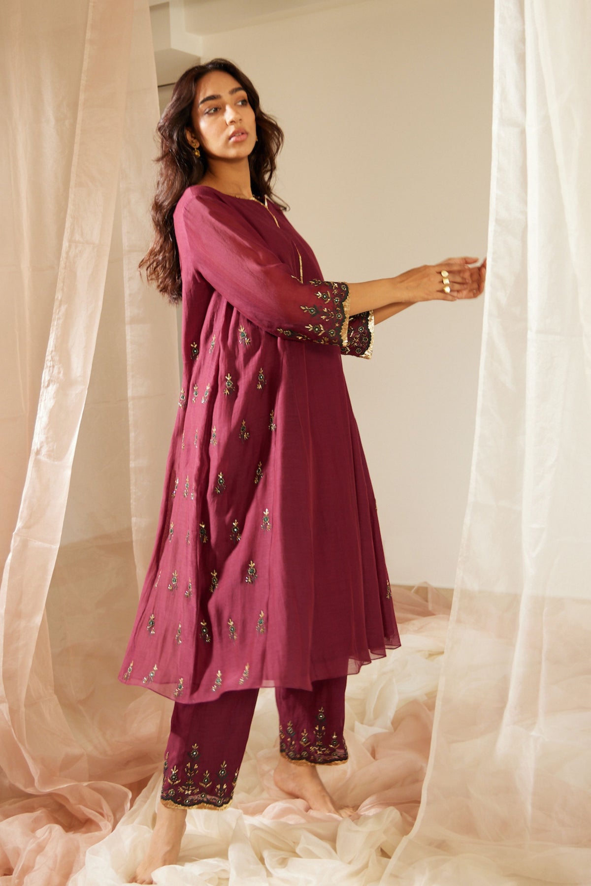 Yellow Abir Kurta