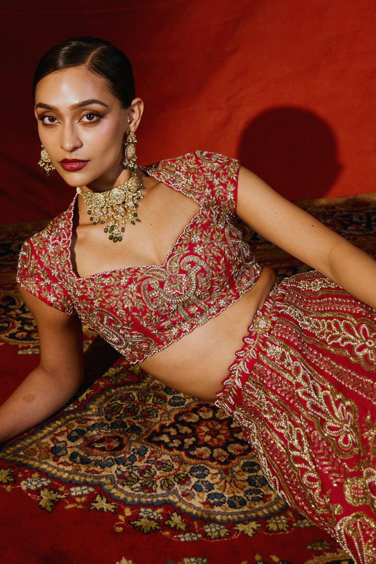 Tapestry Lehenga Set