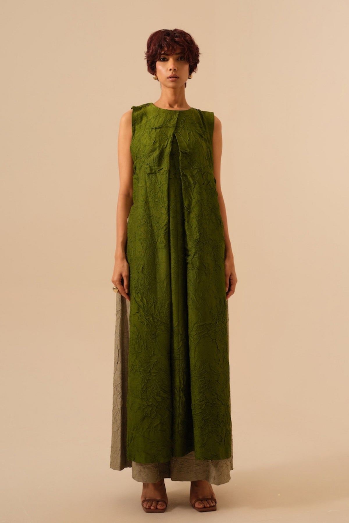 Jade Green Flip Tunic