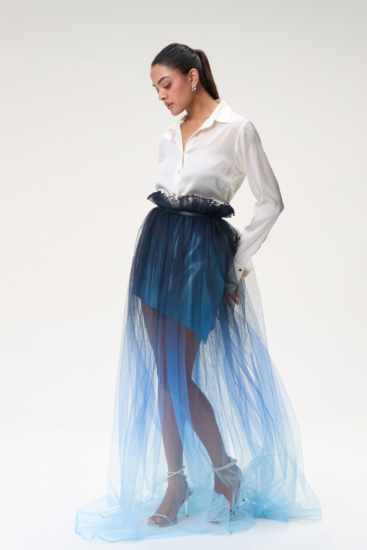 Ivory Silk Shirt