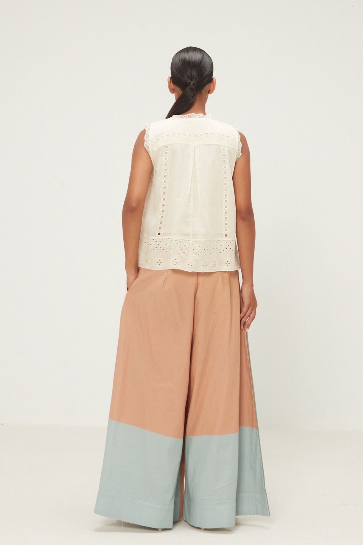 Teal Dune Pants