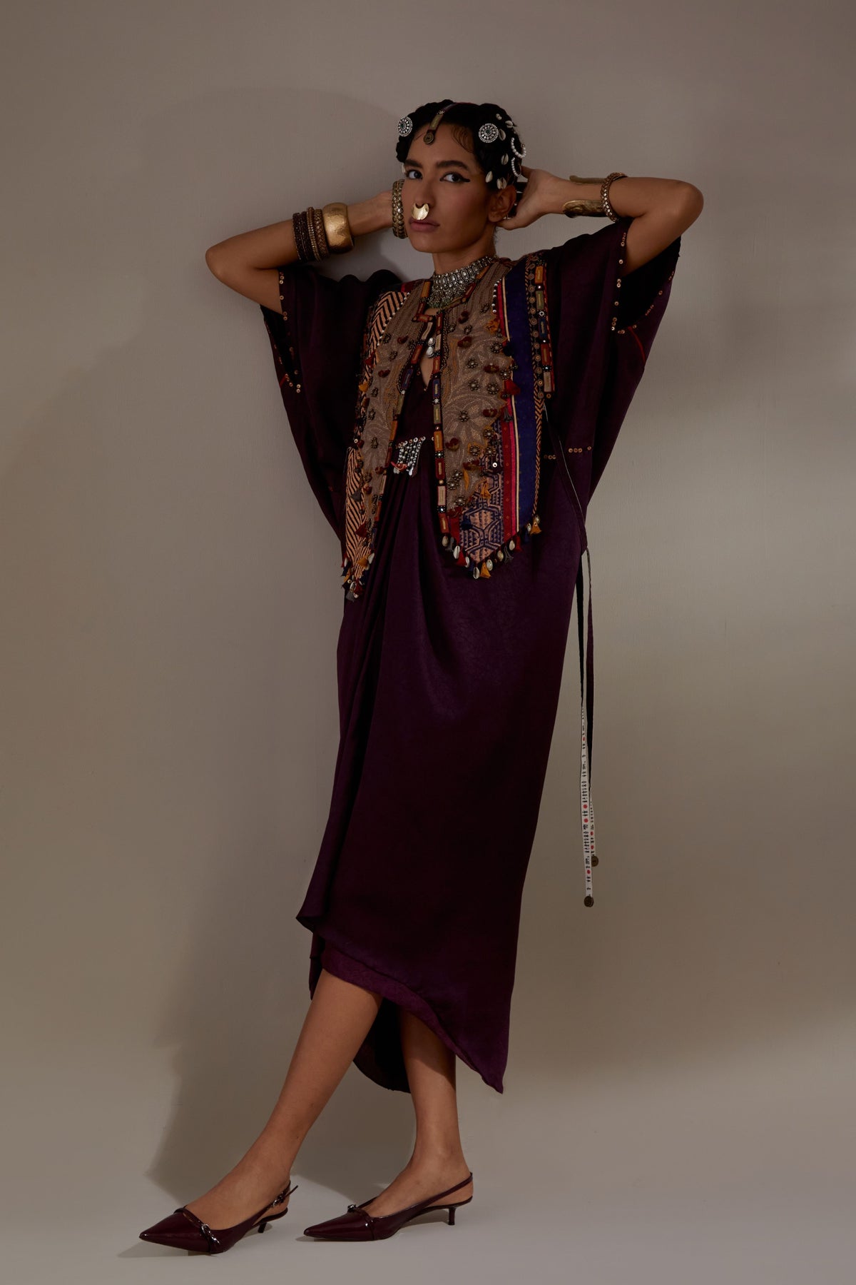 Jamuni Zuri Gilet Set