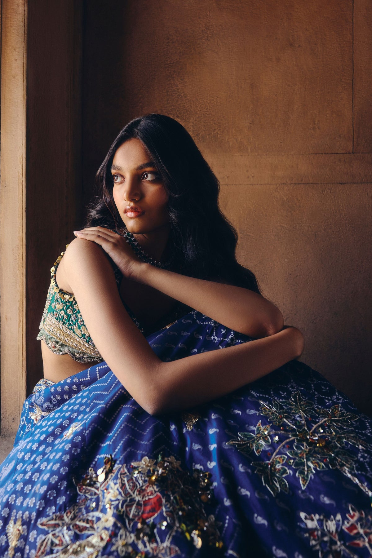 Azure Of Eden Lehenga Set