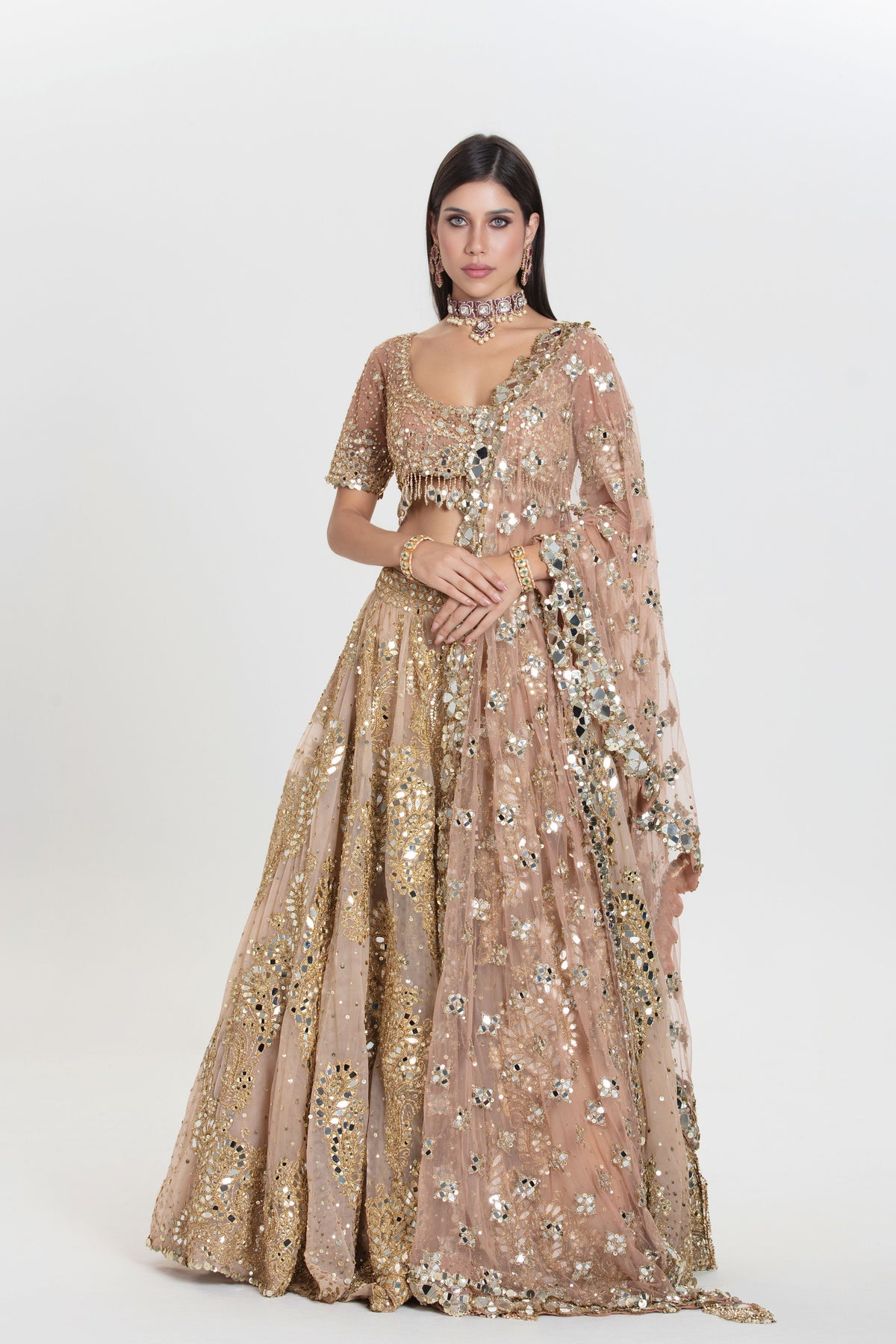 Chamak Lehenga Set