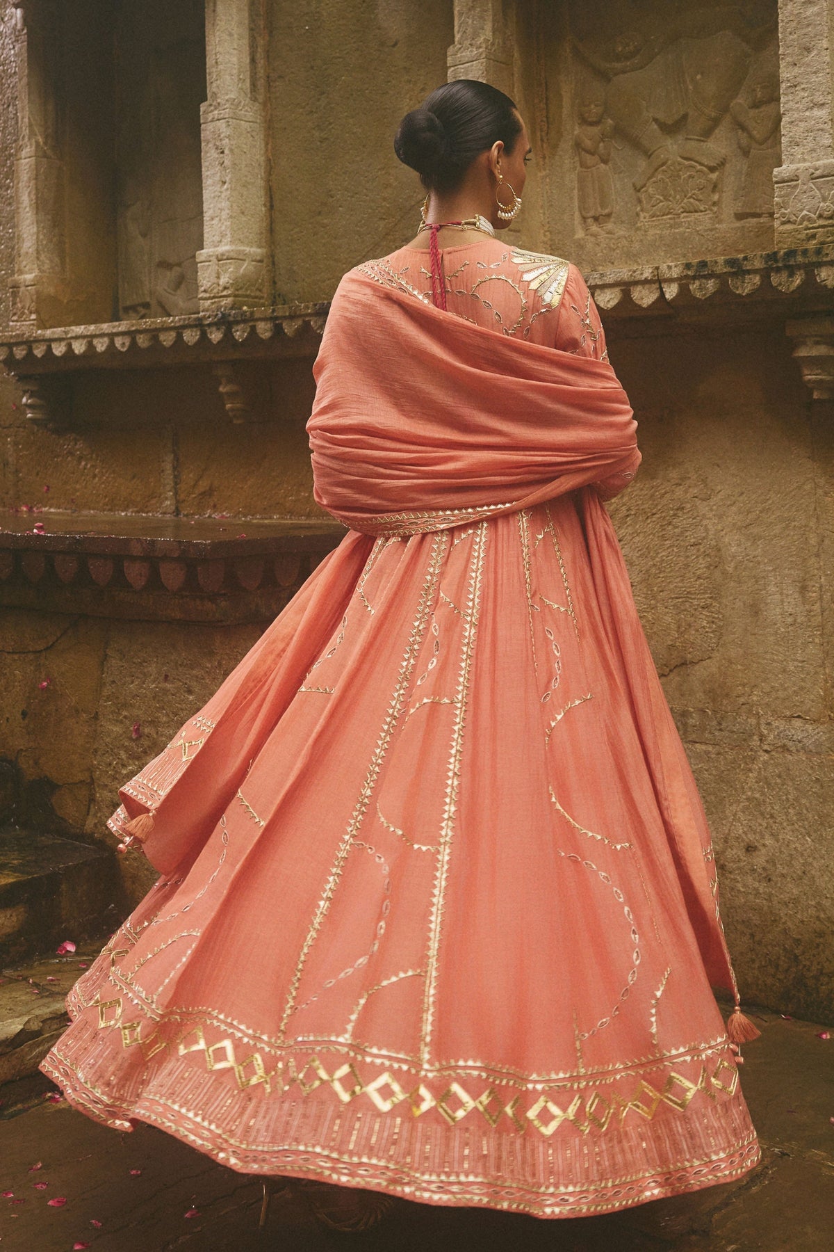 Rose Jaipur Anarkali Set