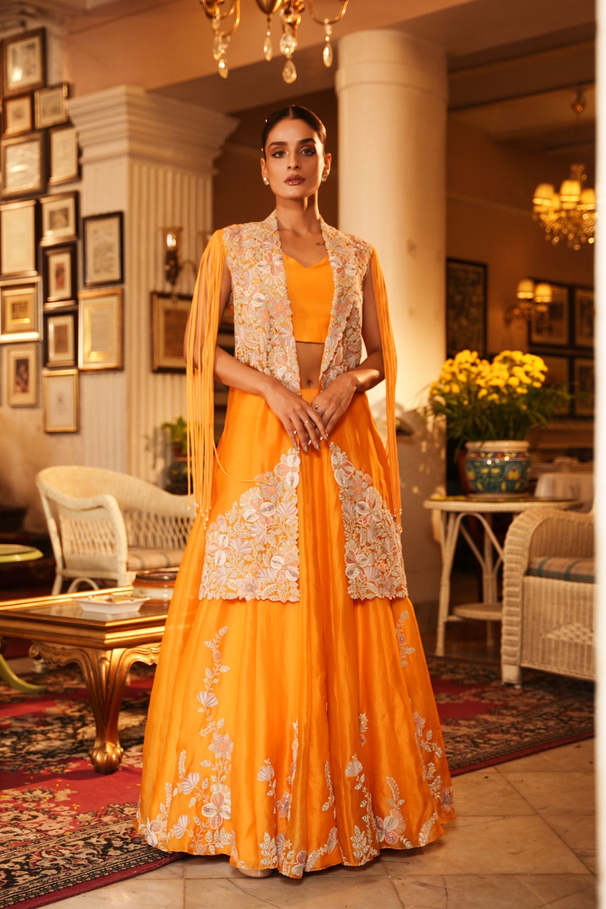 Embroidered Lehenga Set