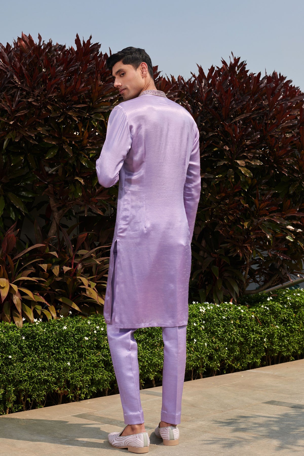 Lilac Breeze Mens Kurta Set