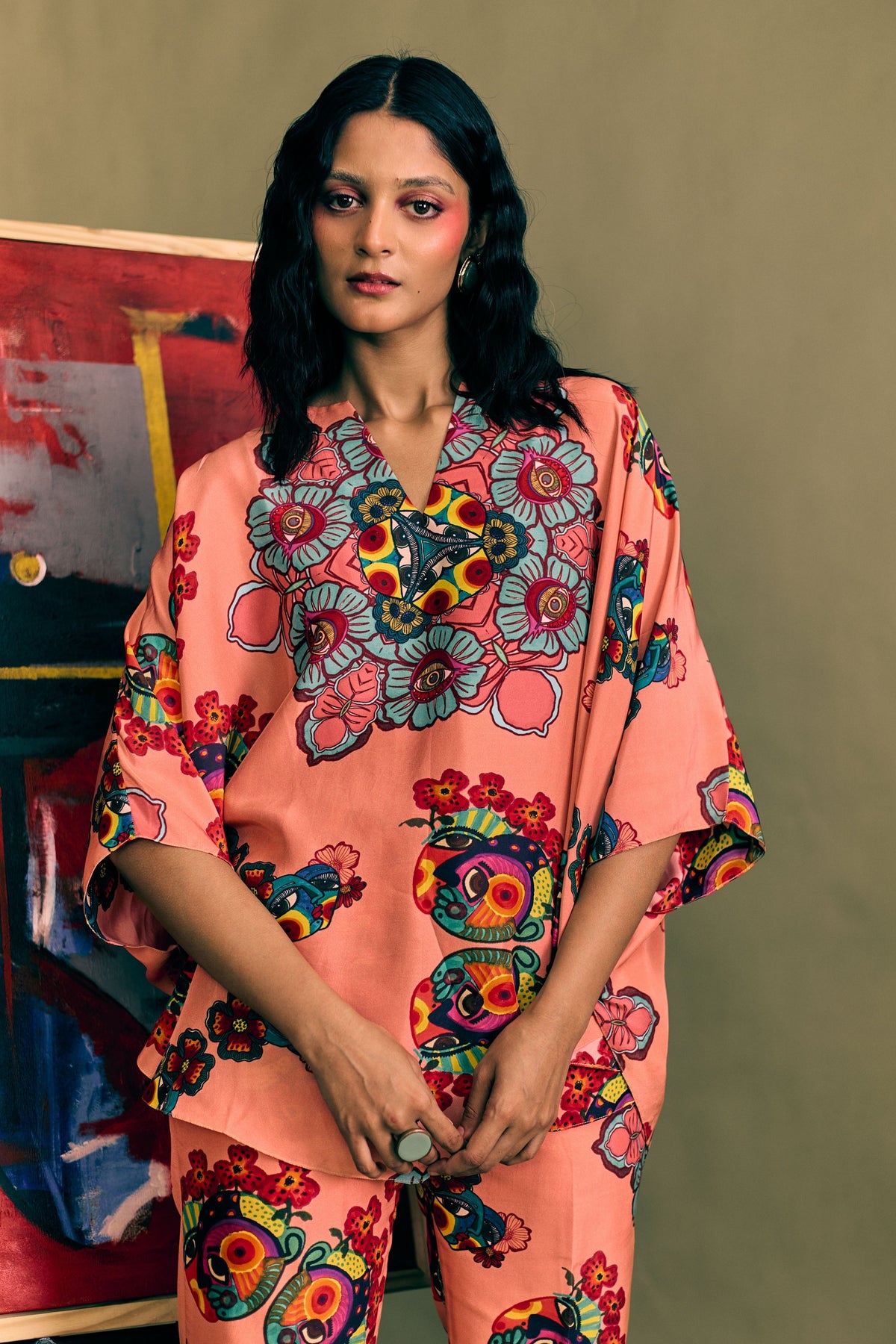 Pink Prism Dollman Printed Shirt