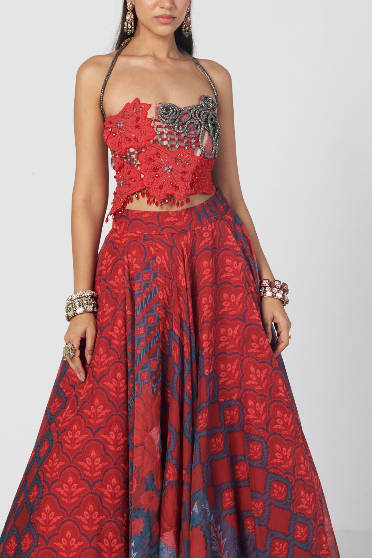 Basque Lehenga Set