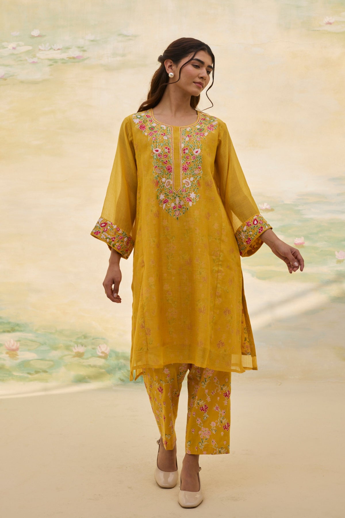 Canary Kurta Set