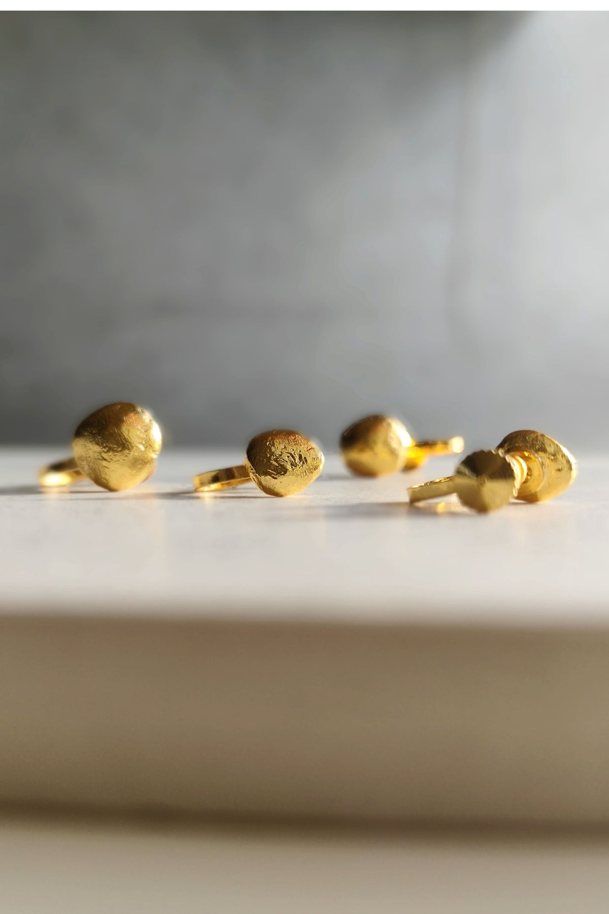Sophie Large Golden Studs