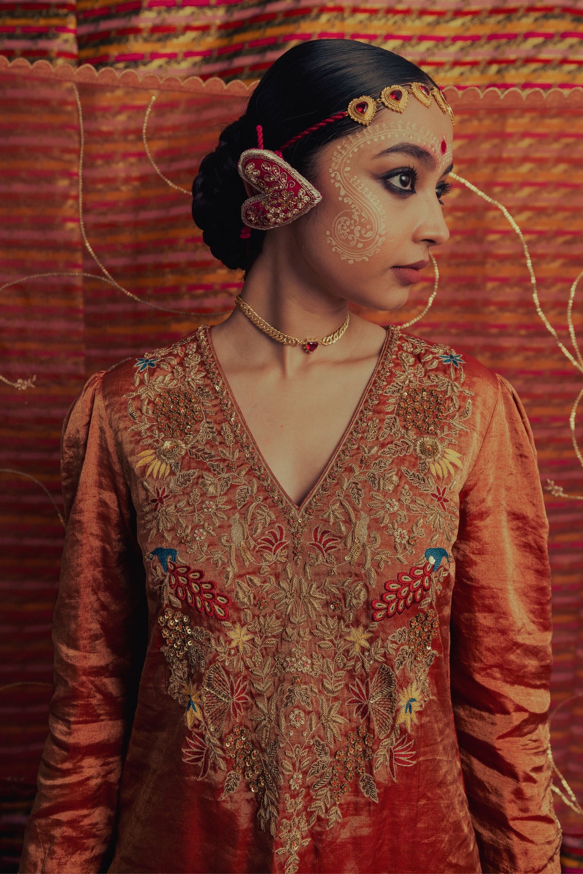 Noor Sharara Odhni Set
