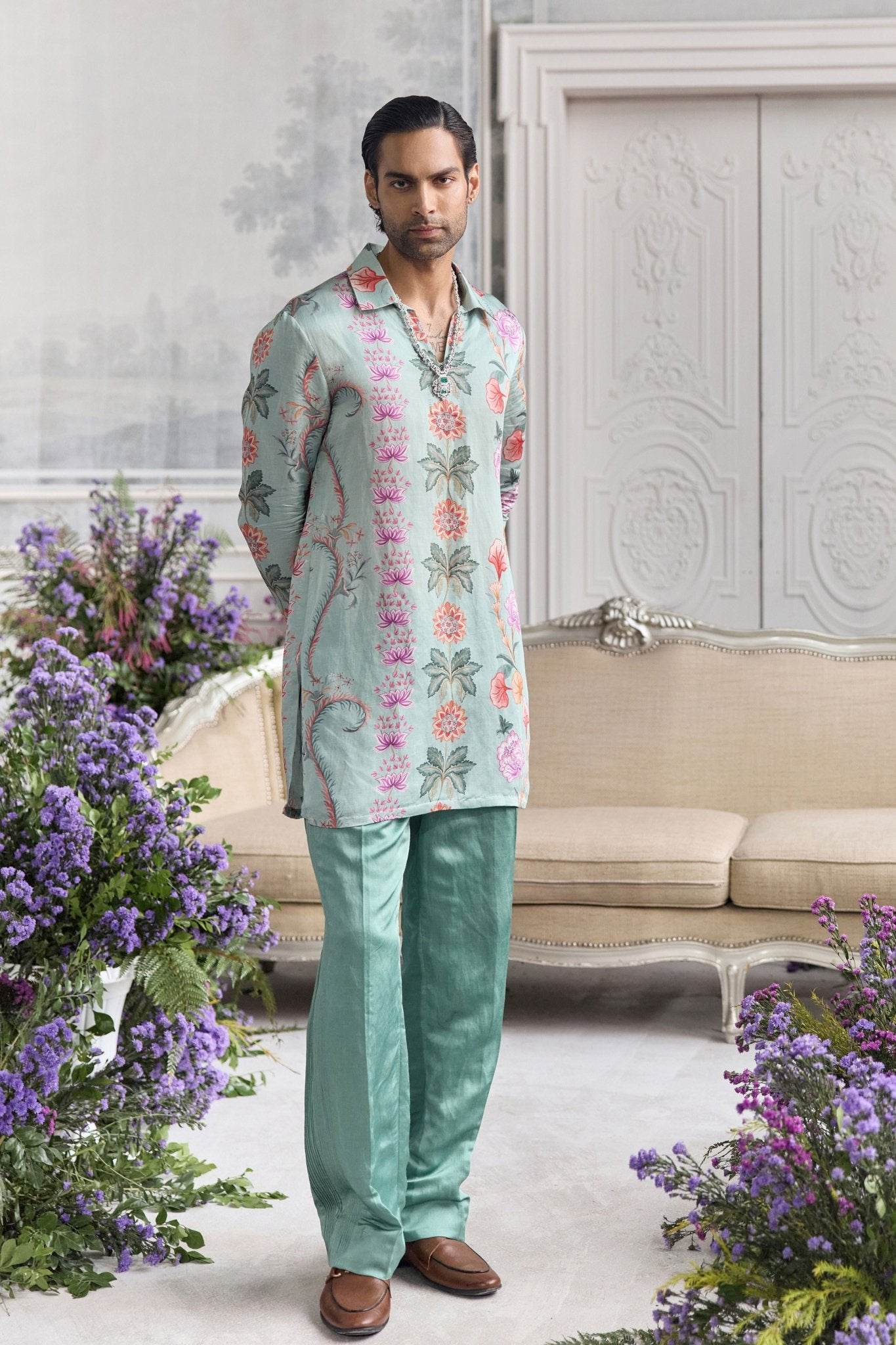 Said Kurt Set - Mahima Mahajan Menswear - Elahe