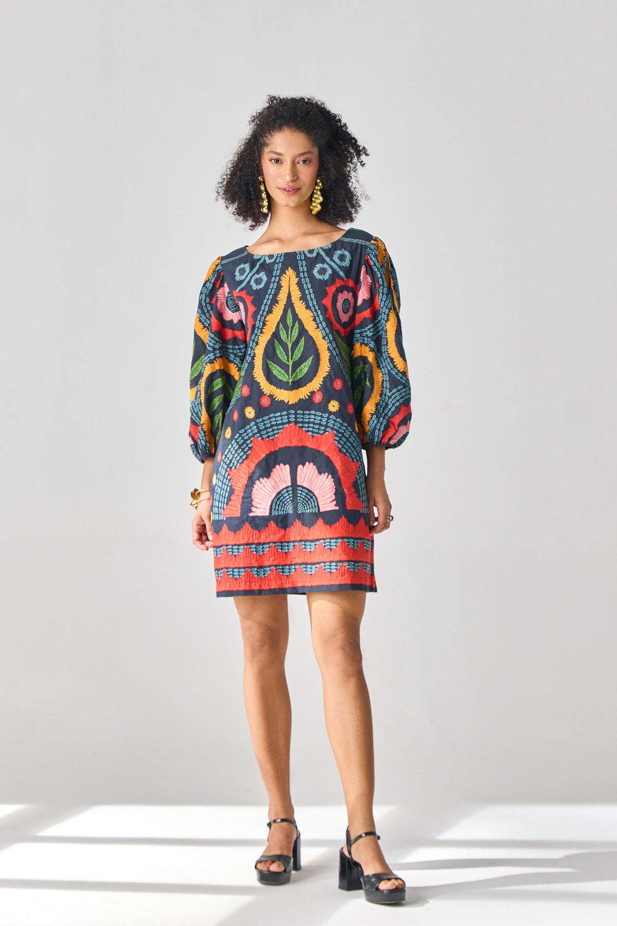 Jane Embroidered Dress