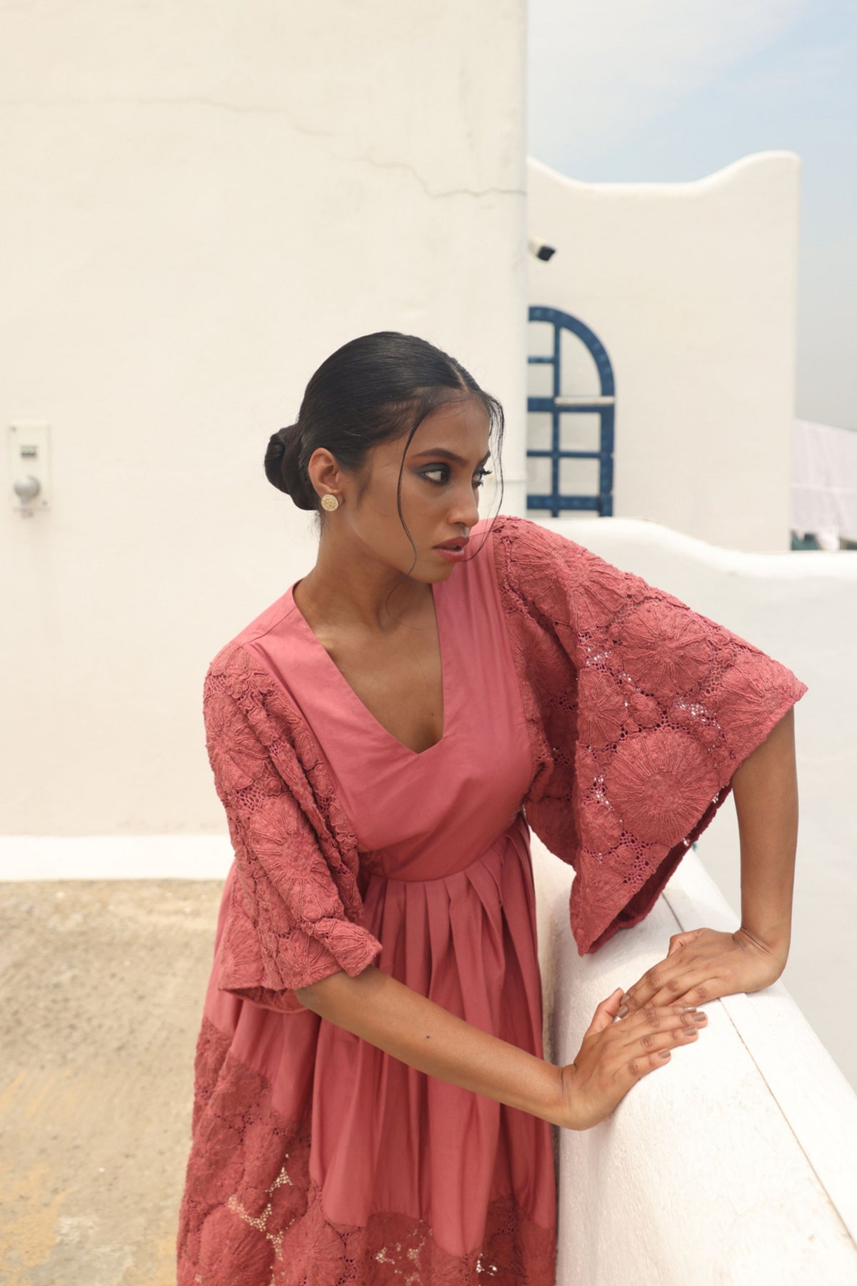 Mauvewood De-stress Midi Dress