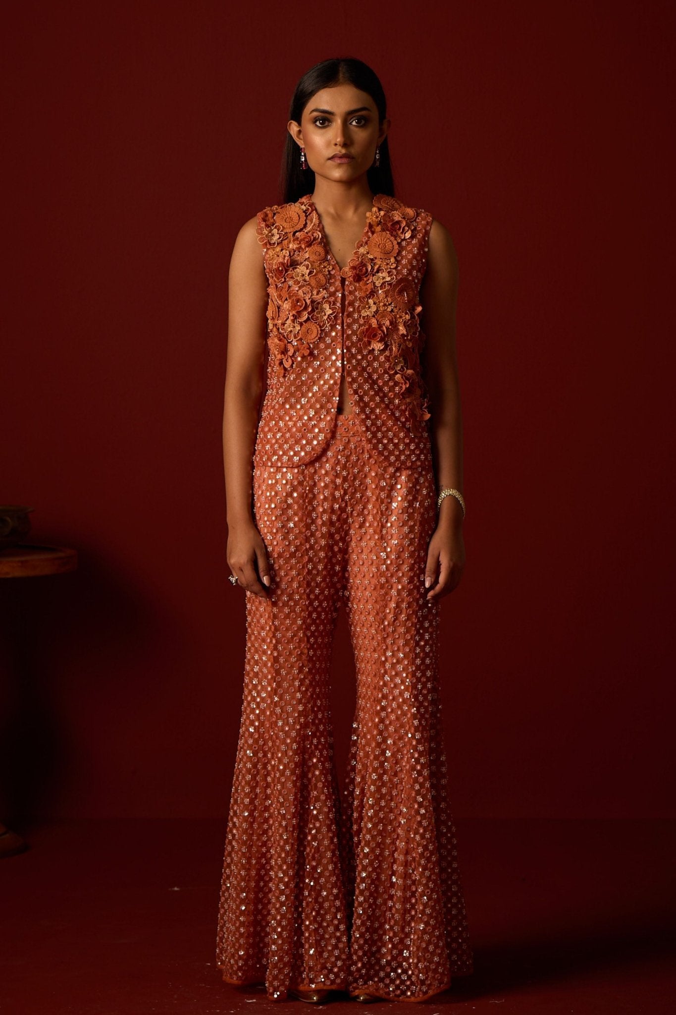 Embellished Bootcut Pants - Twenty Nine - Elahe