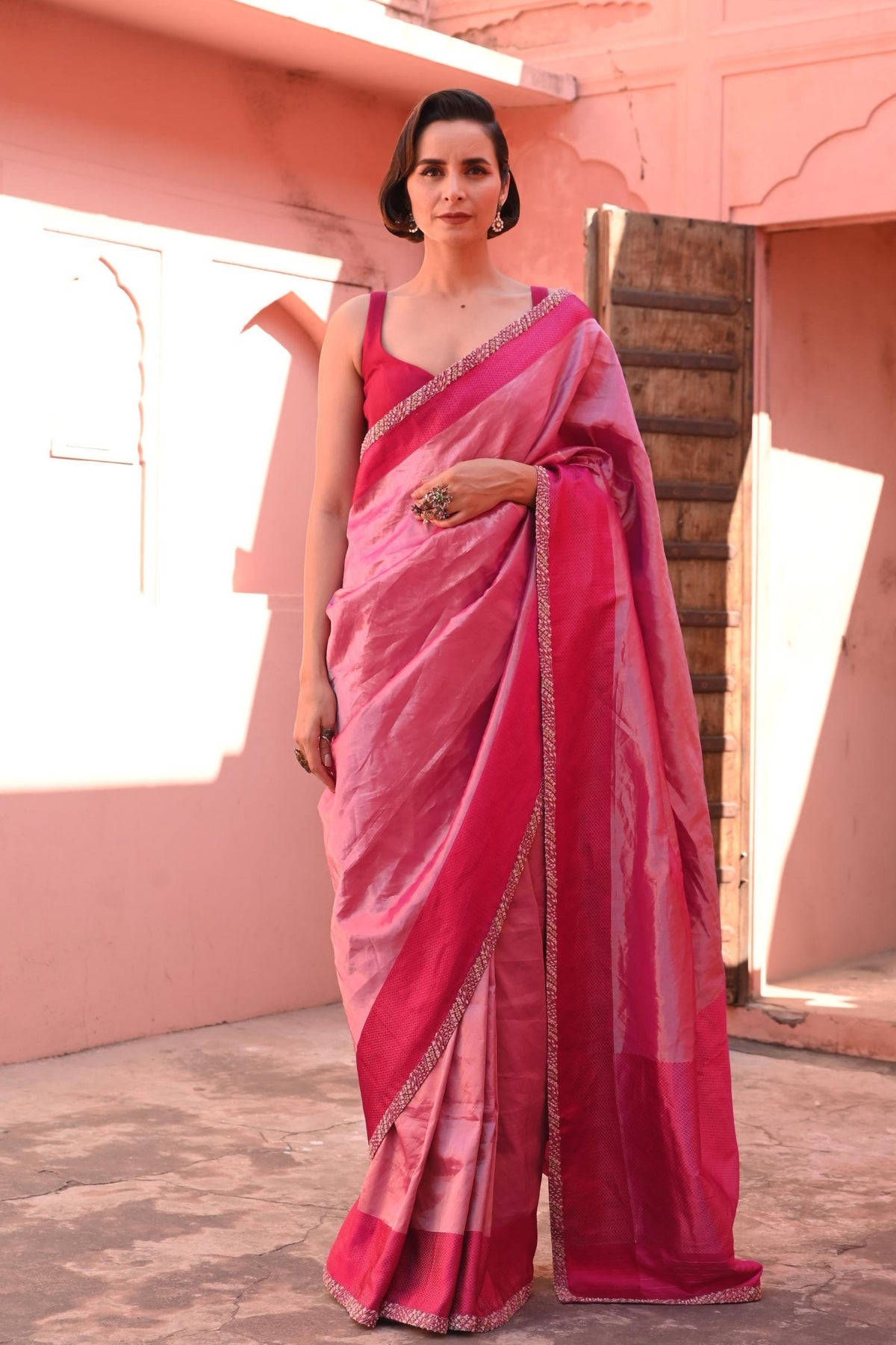 Tissue Handloom Sari