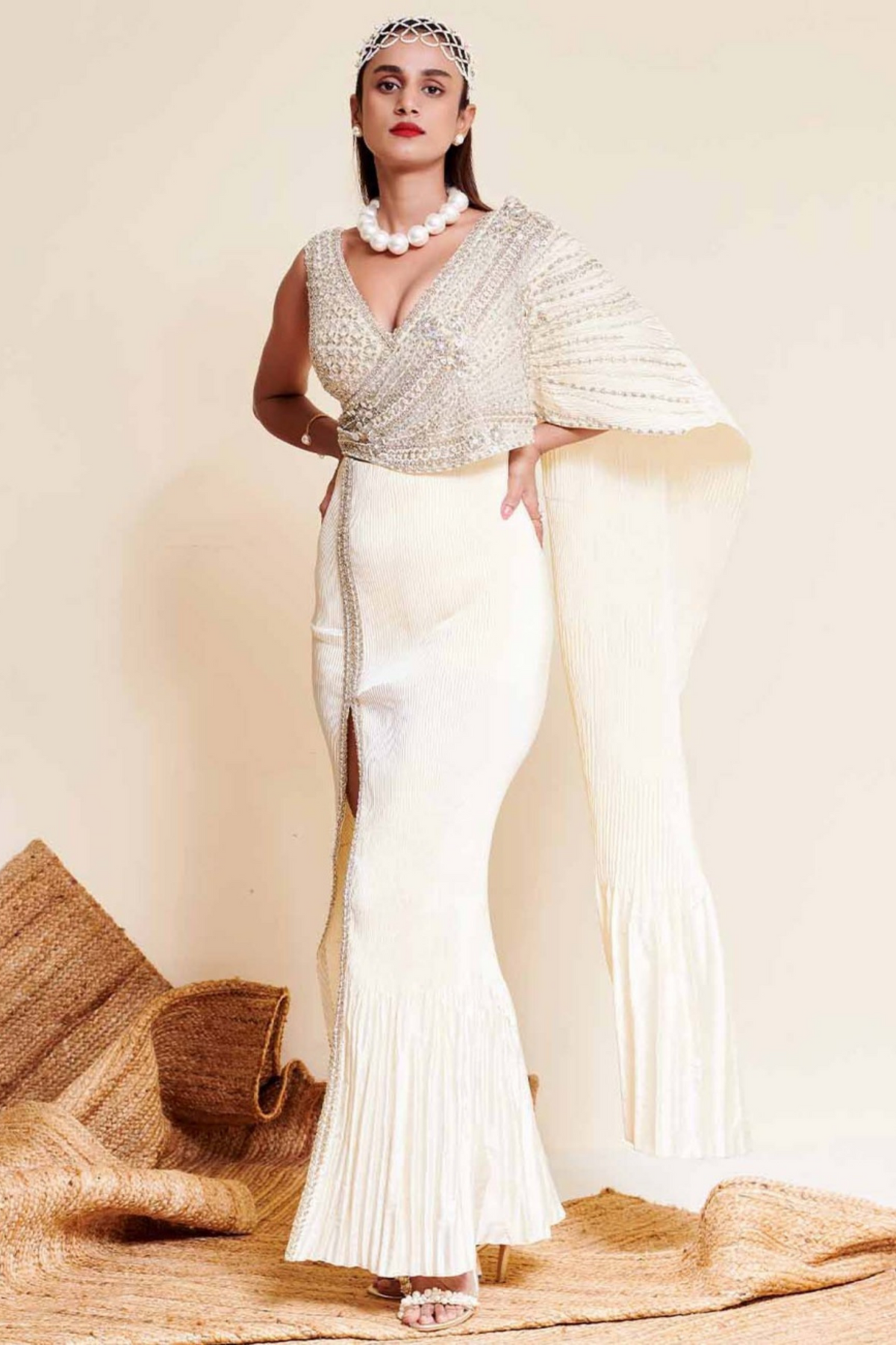 Taffta Silk Gown