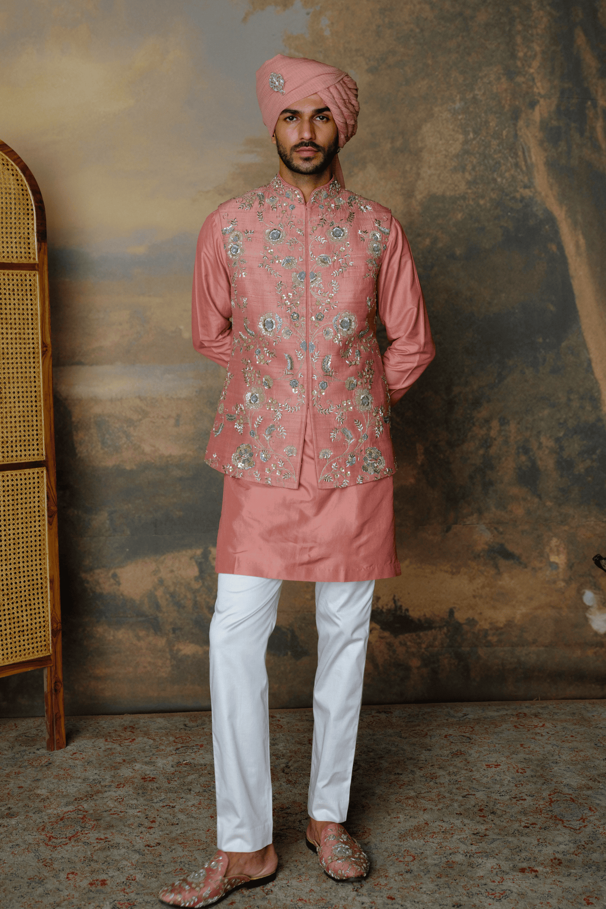 Peach Bandi Set