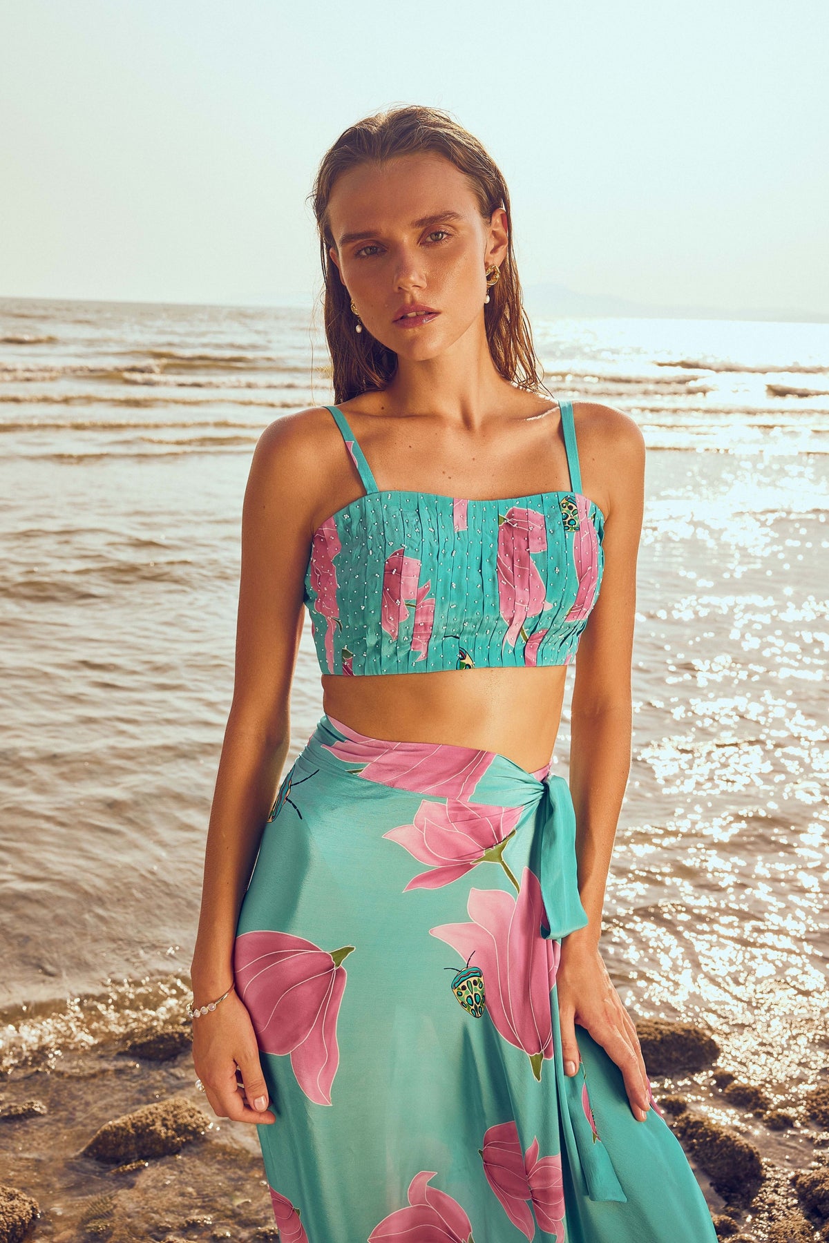 Tropique Bustier With Skirt