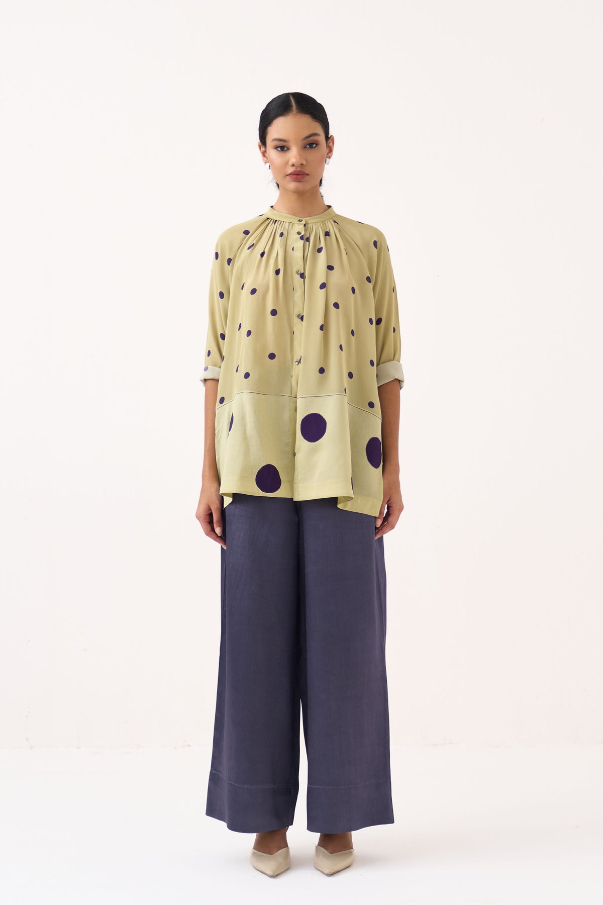 Polka Peasant Co-Ord Set