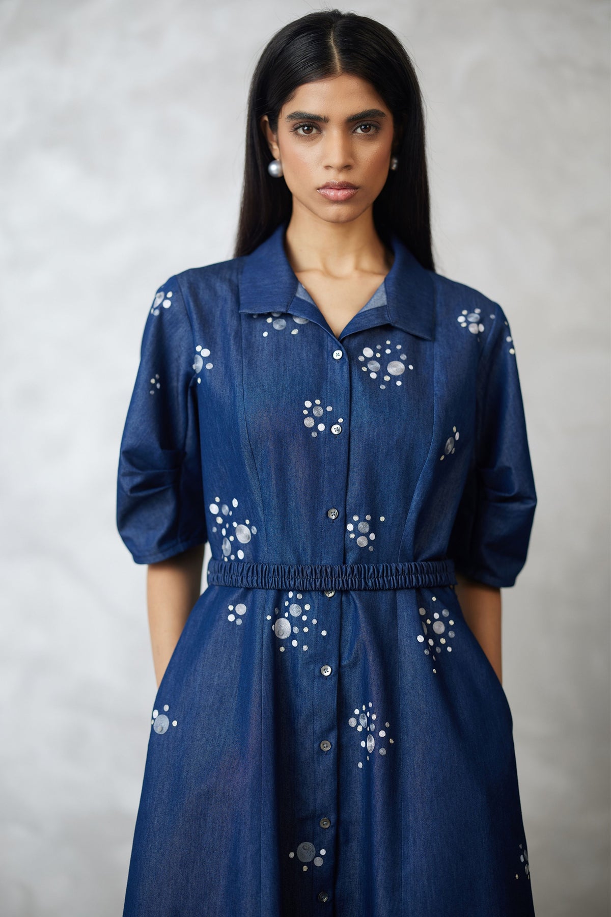 Bubble Sleeve Dress