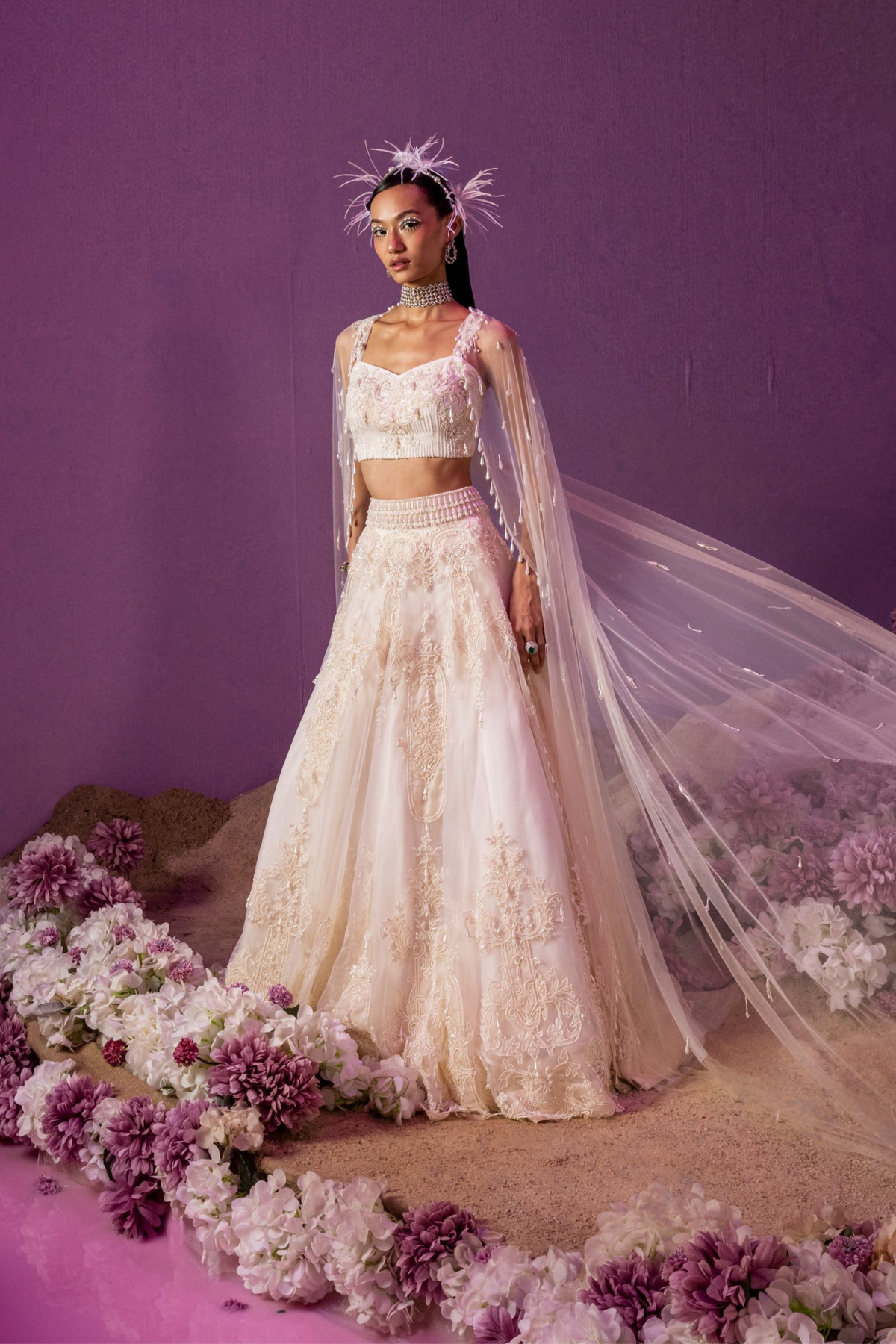 Baroque Lehenga