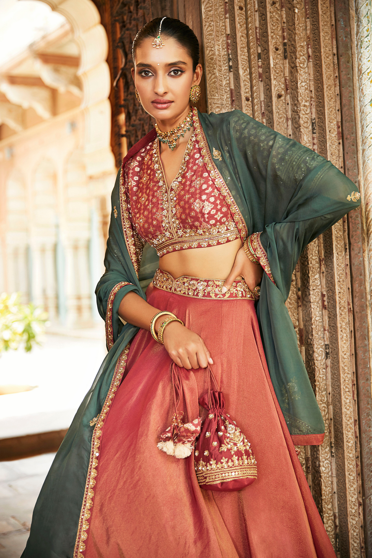 The Fortress Lehenga