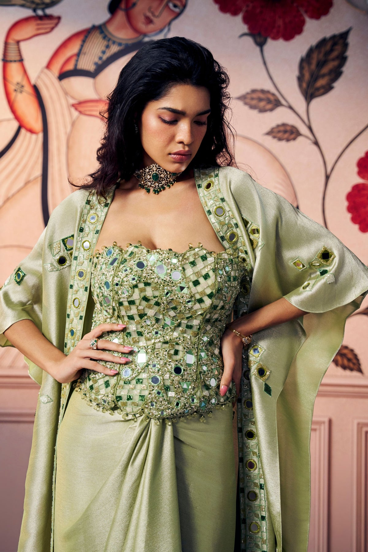 Pistachio Cape Set