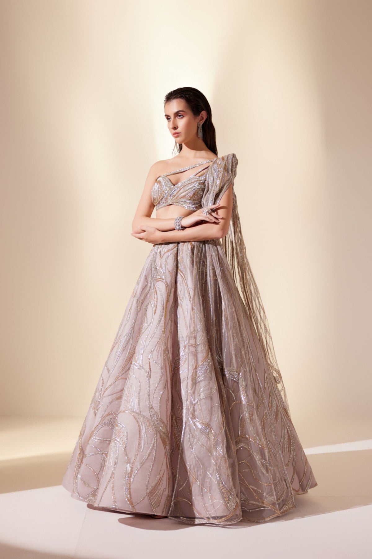 Mystical Dune Lehenga Set