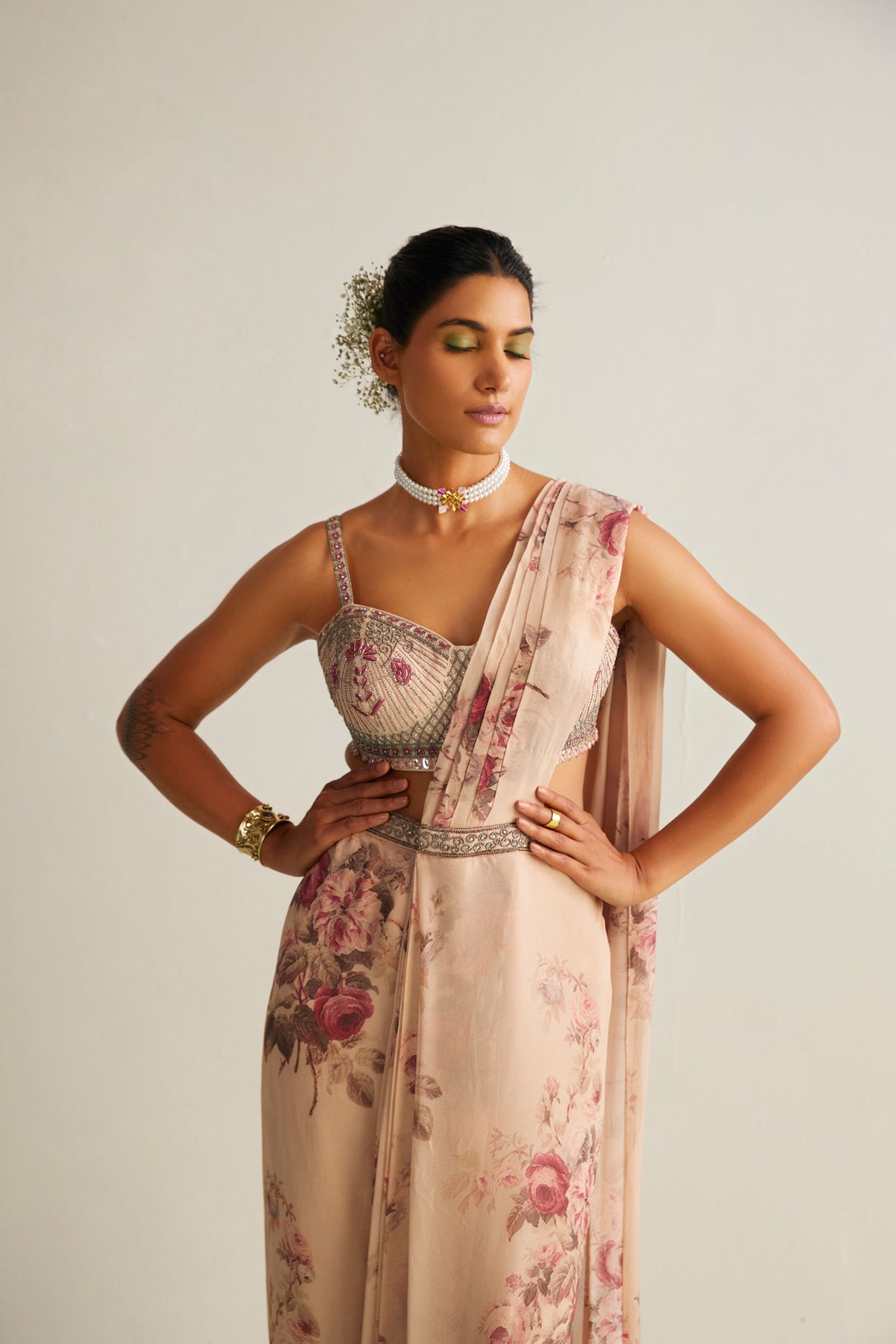 Rumi Pre-draped Saree