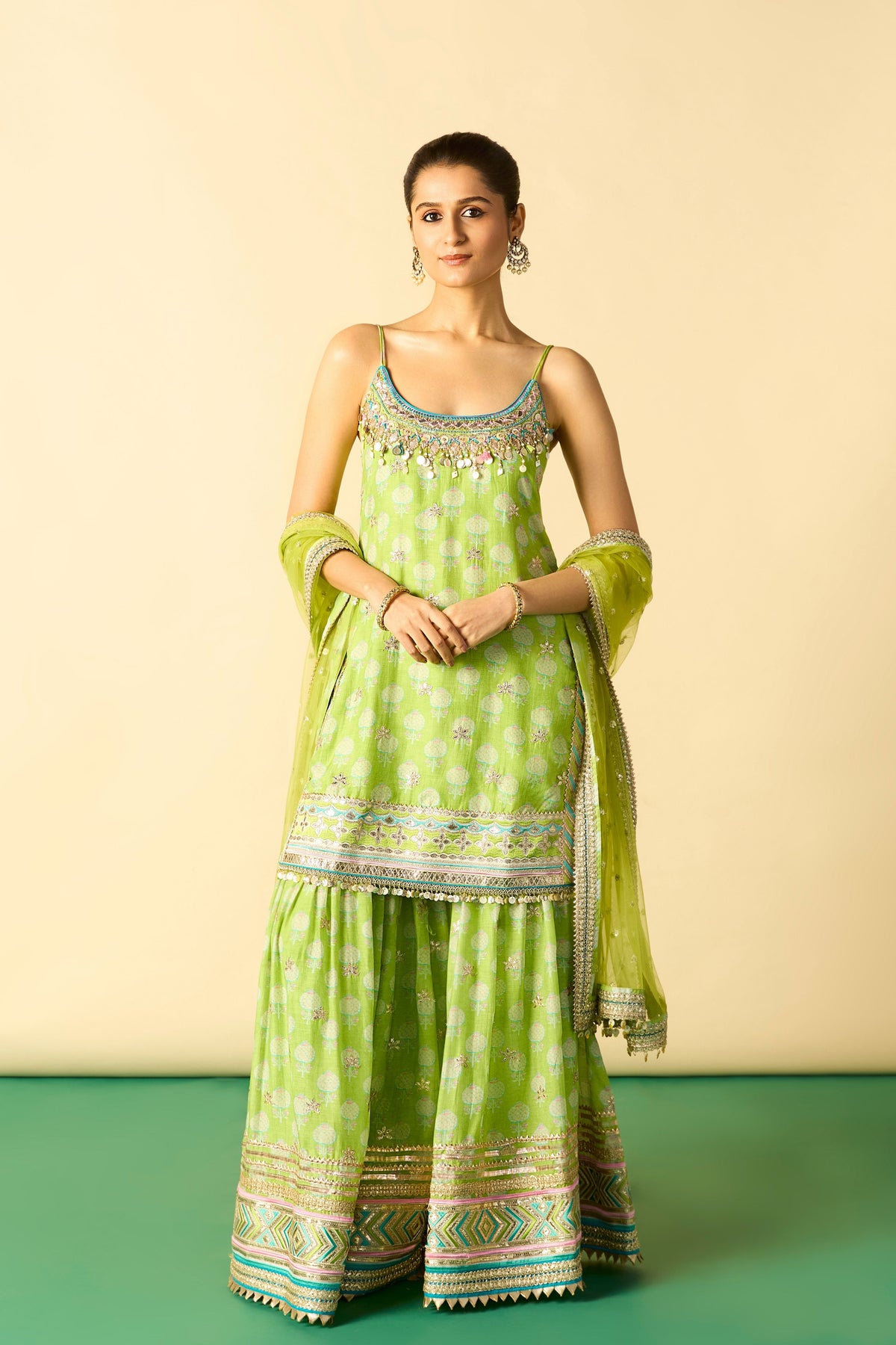 Ravina Strappy Sharara Set