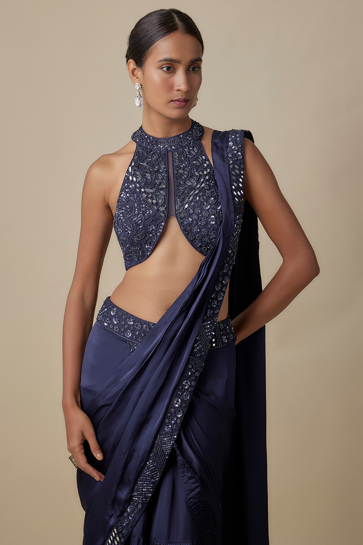 Nzeppel Saree Set