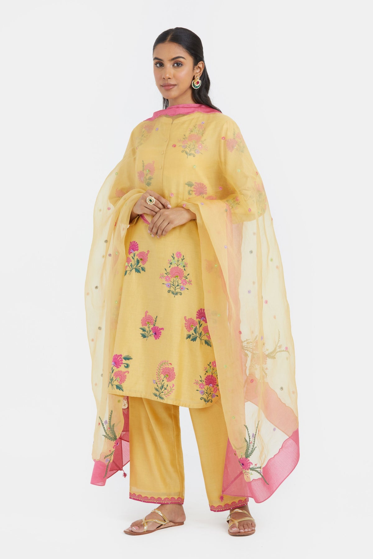 Yellow Kurta Set