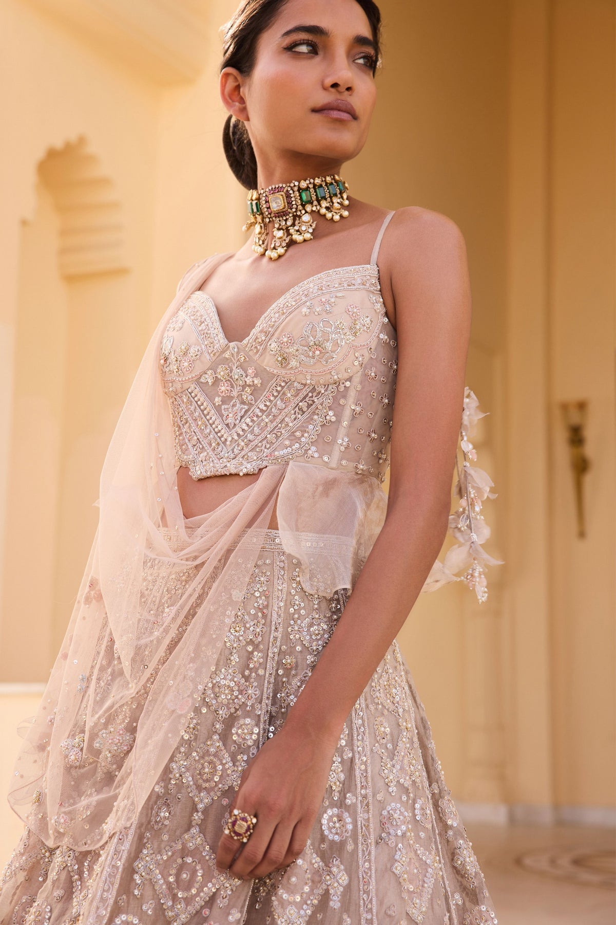 Gleam Lehenga Set