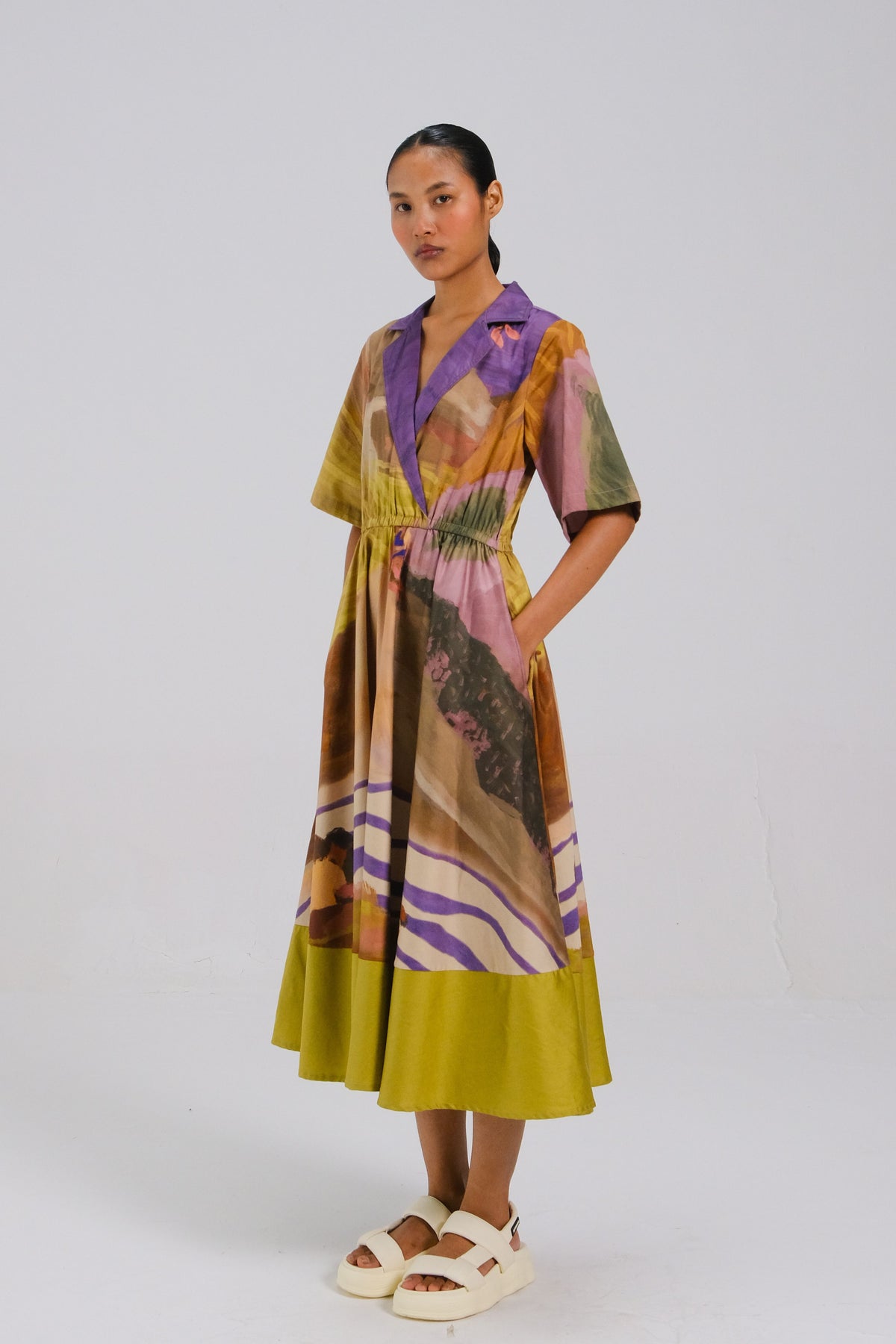 Swimmers Printblock Dress