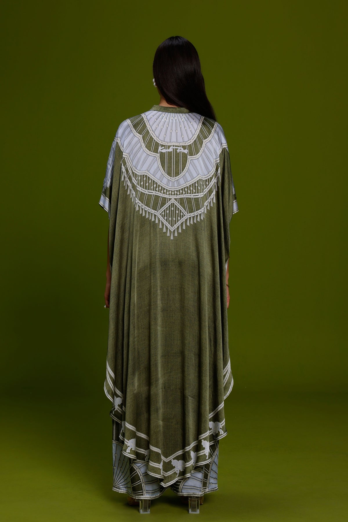 Raffia Kaftan Set