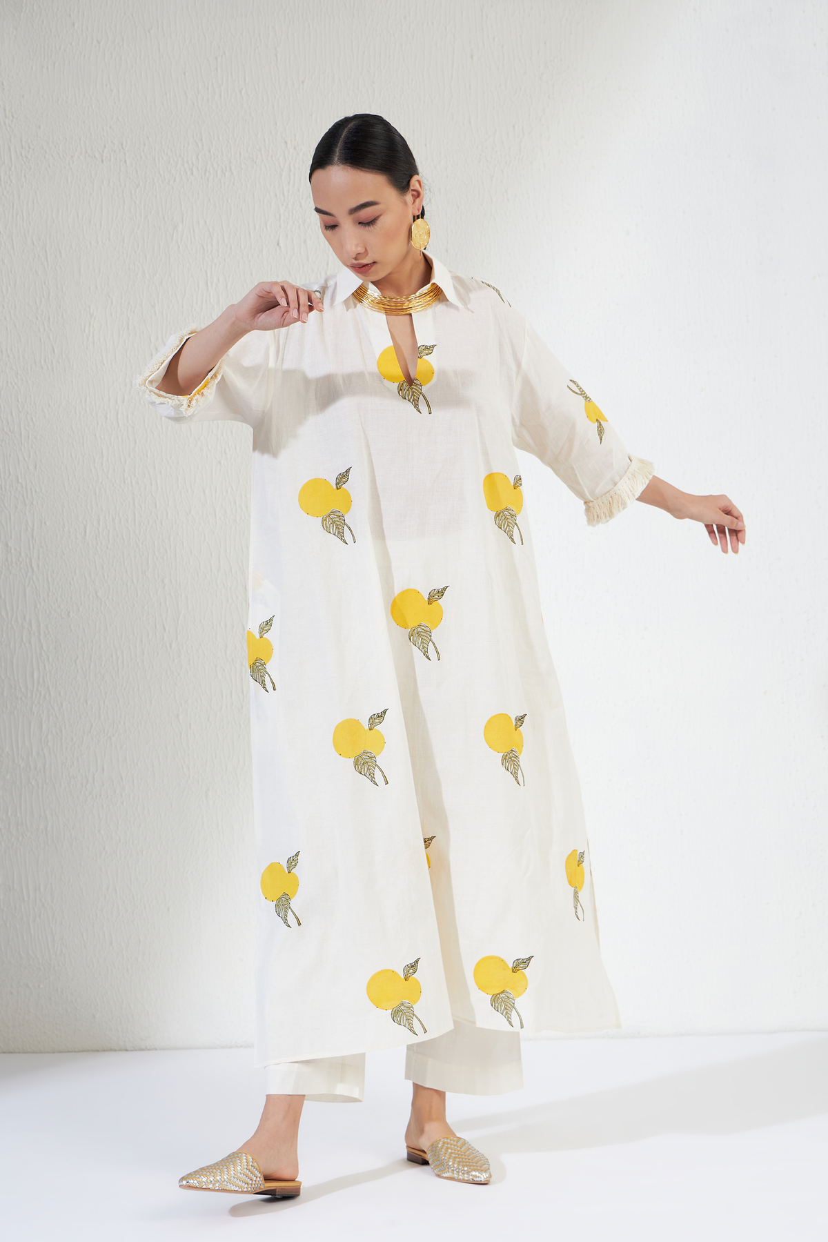 Off White Layla Kurta Set