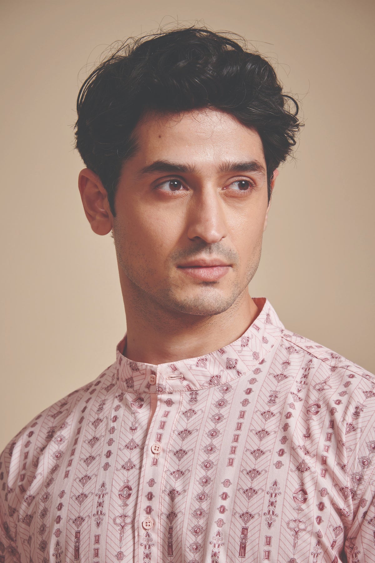 Linear Printed Kurta