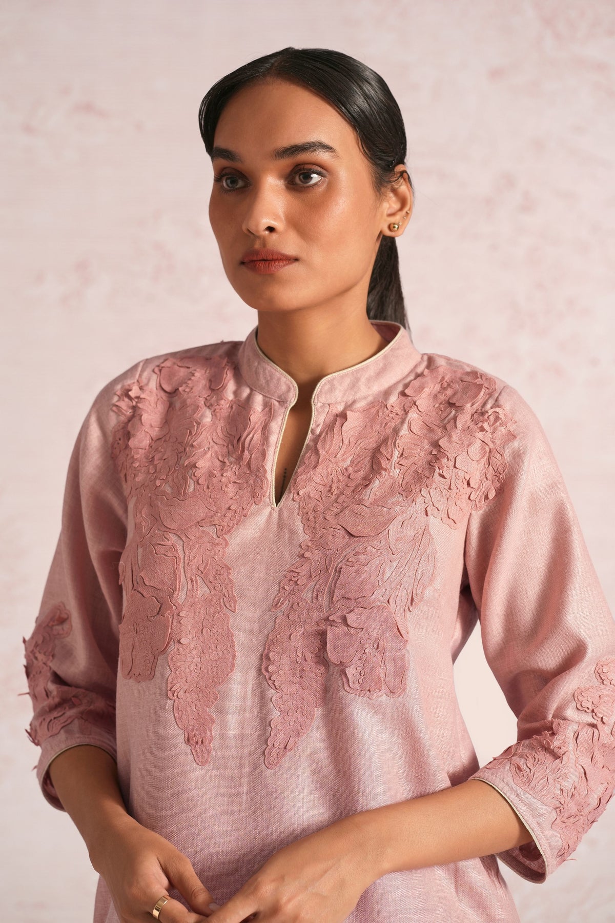 Floral Blush Kurta Set