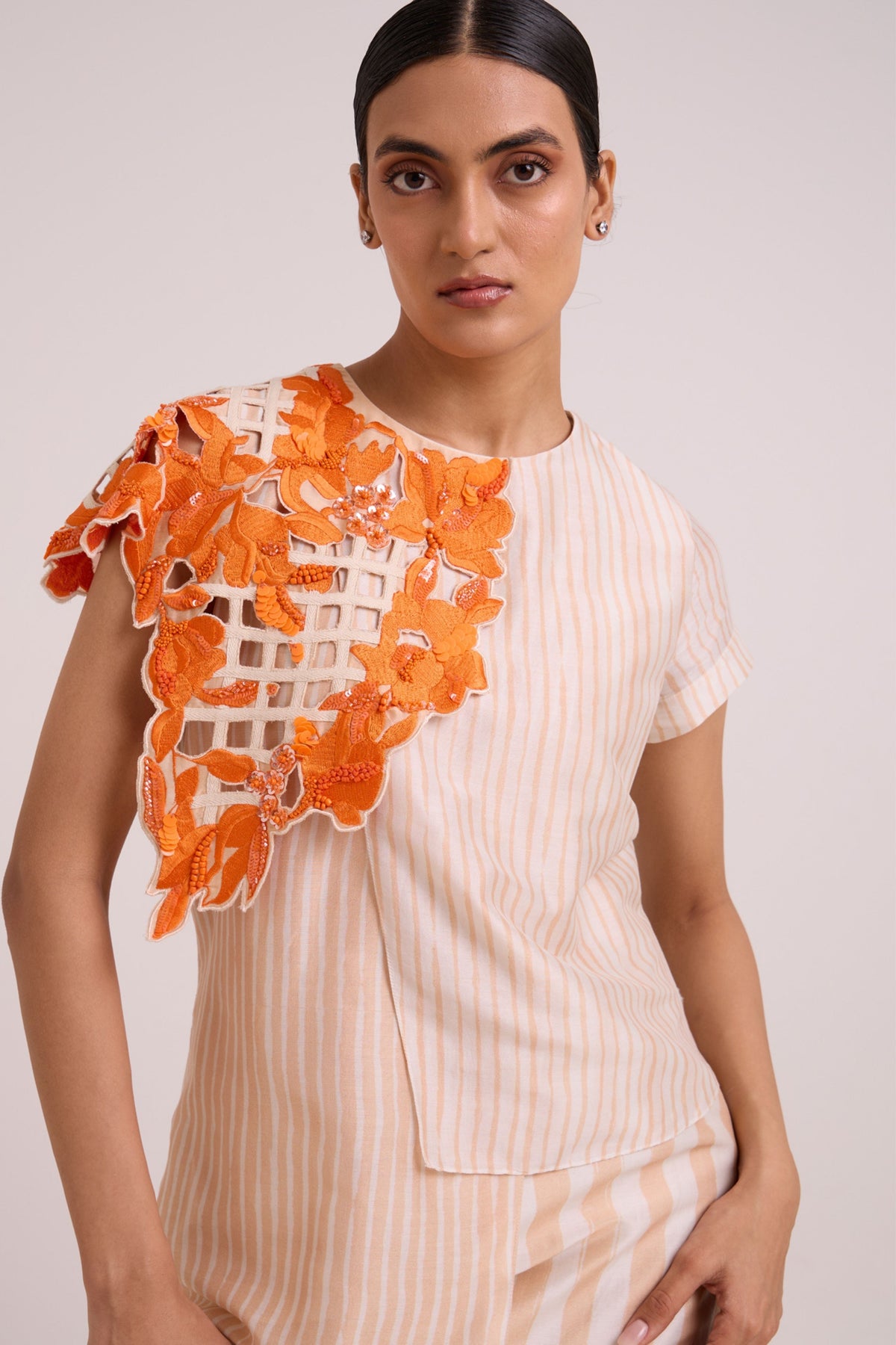 Kayo Almond Short Dress