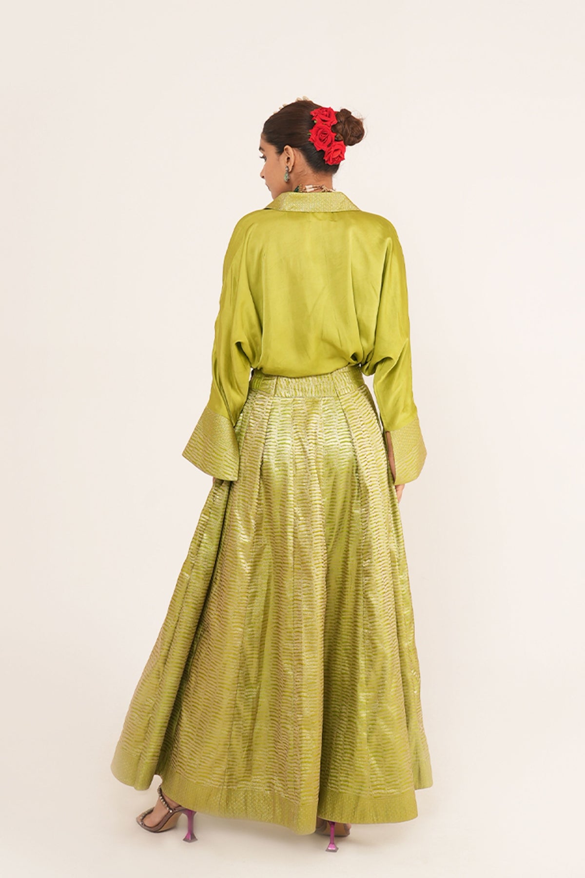 Gurleen Green Lehenga Set