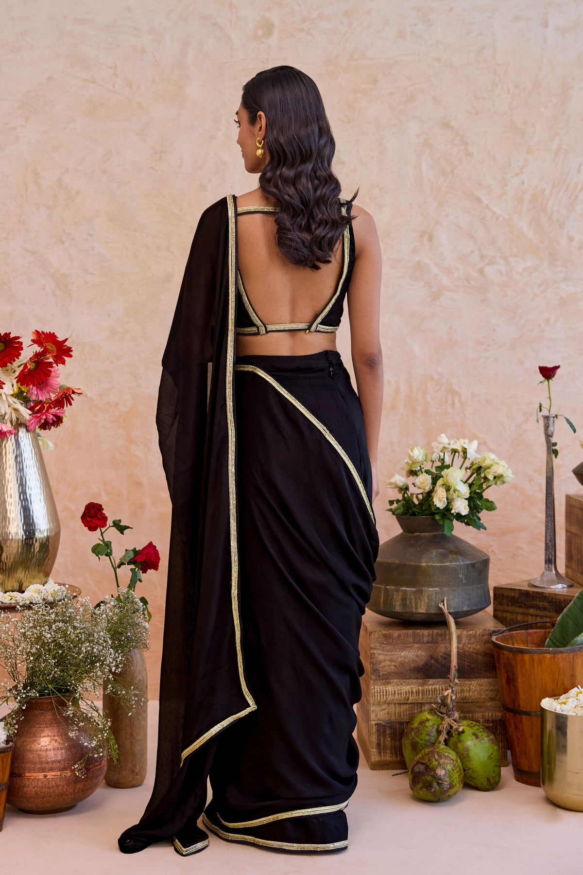 Siyahi Saree Set