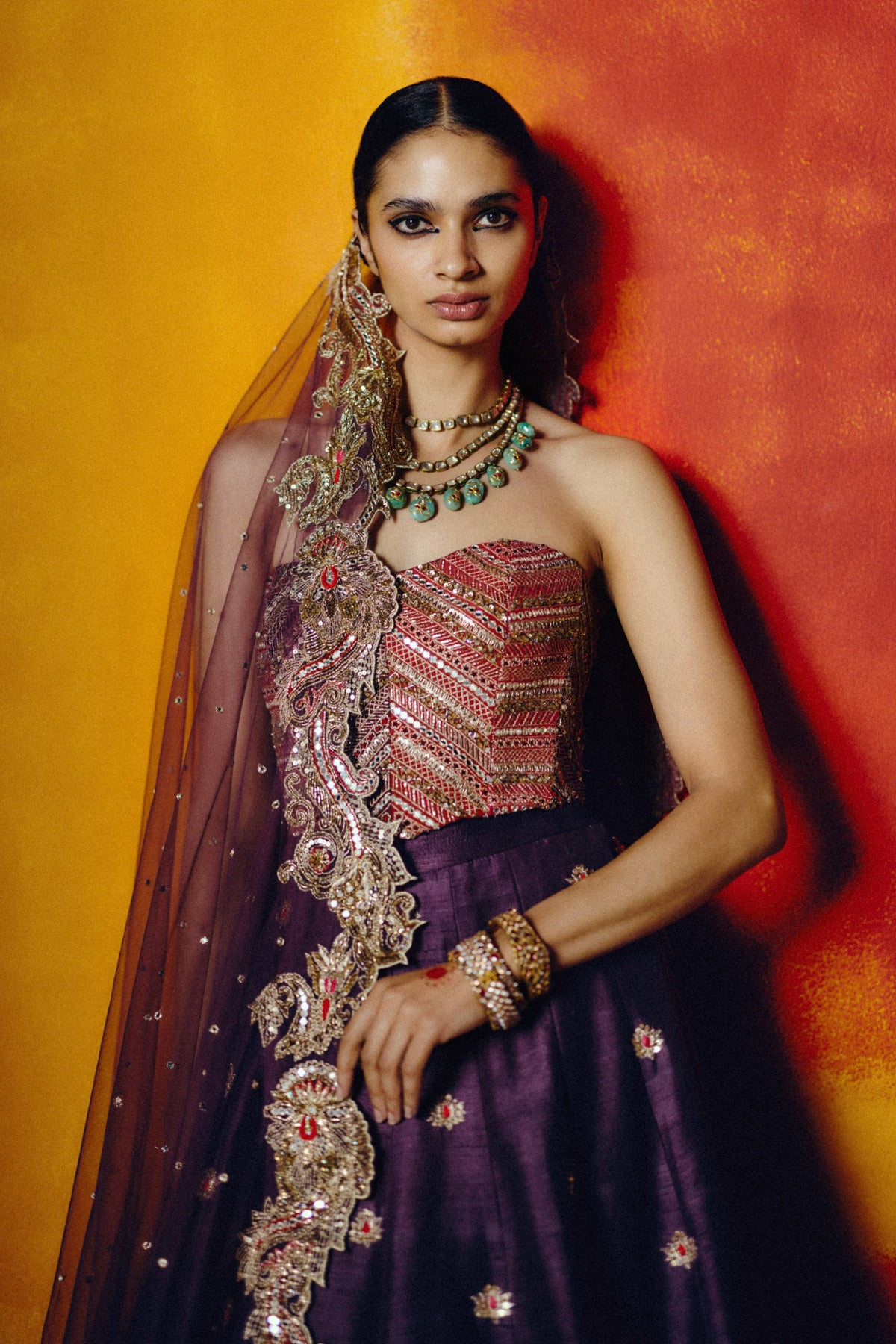 Kavyam Lehenga Set