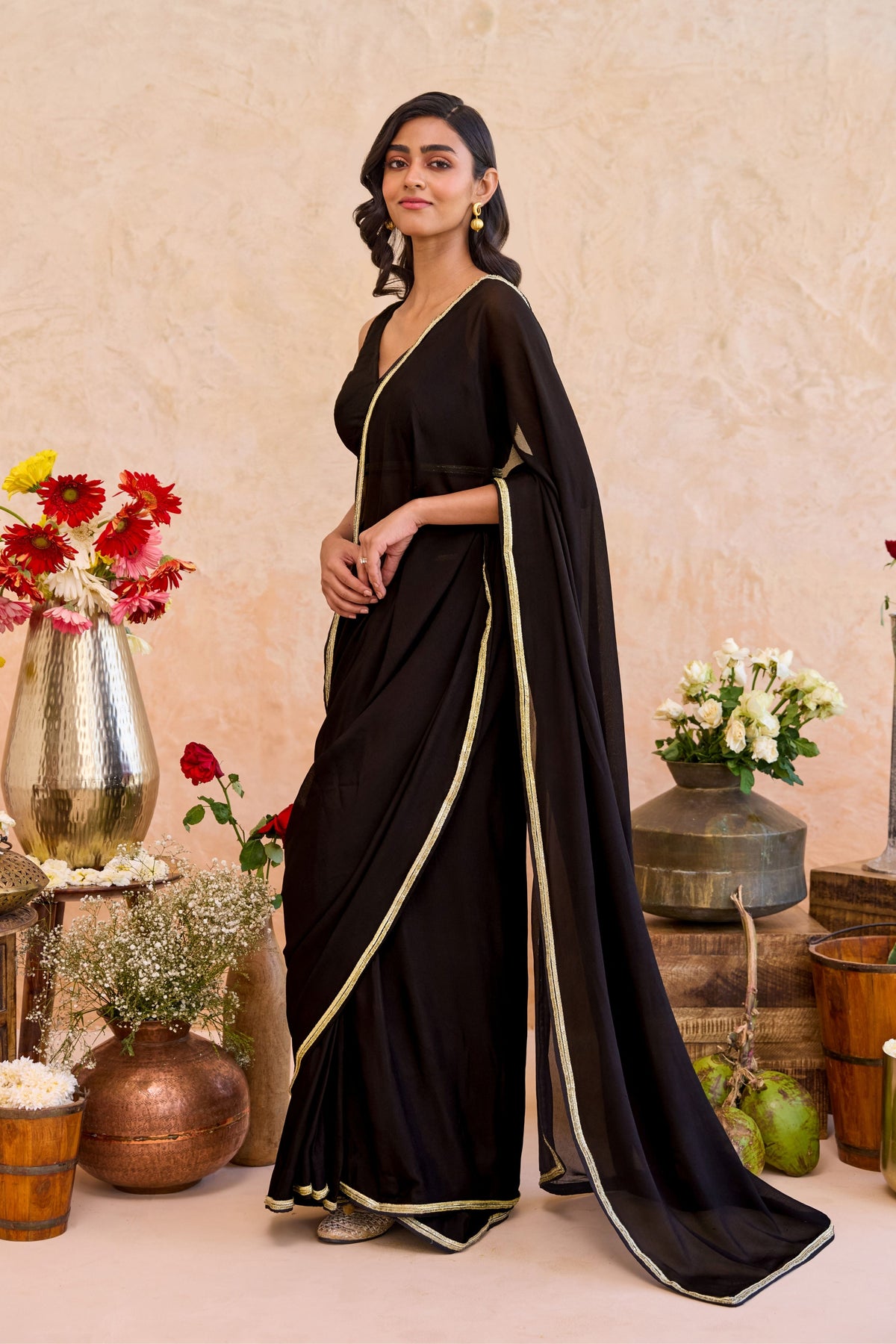 Siyahi Saree Set
