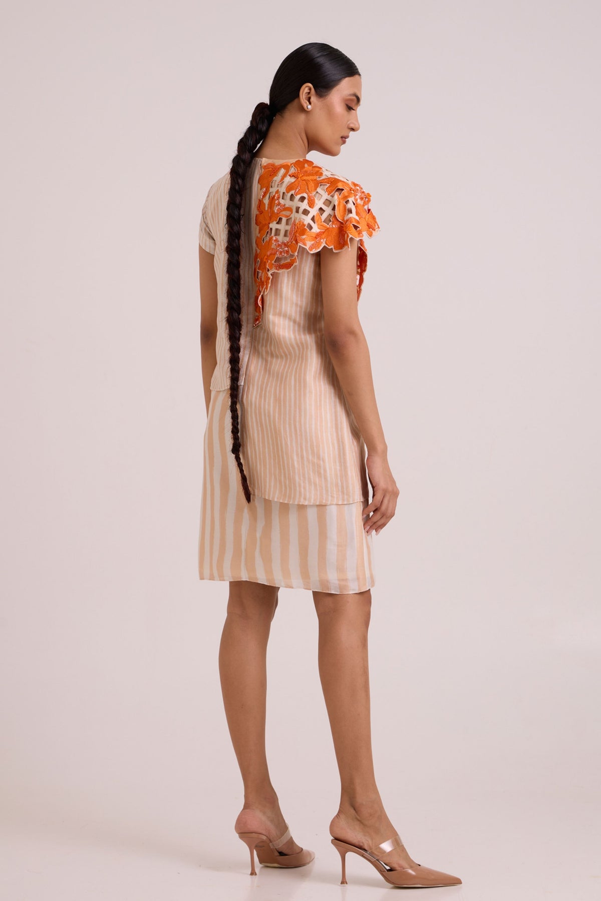 Kayo Almond Short Dress